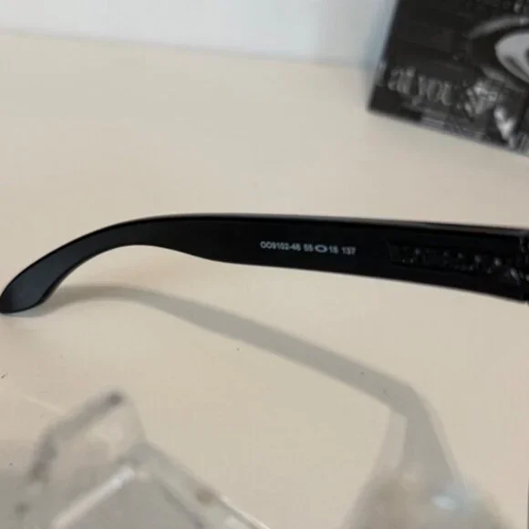 Oakley Holbrook Two Tone Polished Dark Ink Fade 9102 POLARIZED Silver - Picture 8 of 8